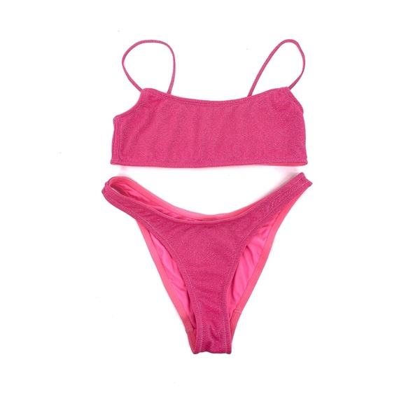 triangl swimwear Other - TRIANGL Bikini Set Mica Nell Sparkle Pink S
